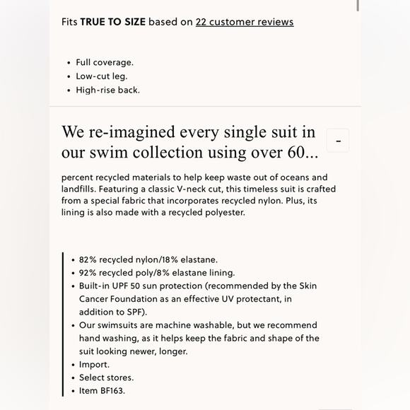 J.Crew V-Neck One-Piece Swimsuit BF163 Baby Blue • Plus Size 22 NWT - Picture 8 of 12